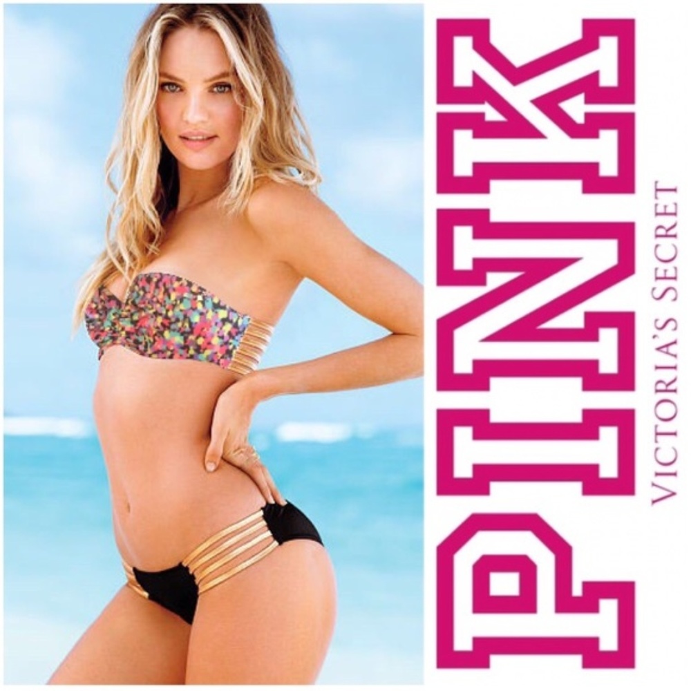 Victoria's Secret Colorful Bikini Top